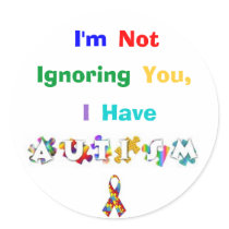 "Autism Rainbow" Sticker Sheets by kokobaby "Autism Rainbow" Sticker Sheets