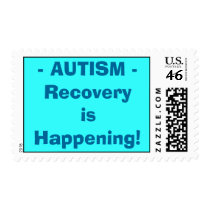 AUTISM ... Recovery is Happening! Stamp