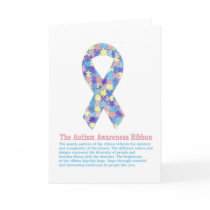 Autism Ribbon Card