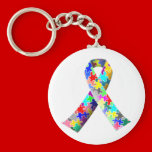 Autism Ribbon keychains
