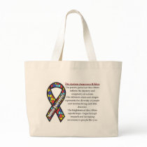 Autism Ribbon meaning Bags