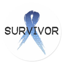 Autism Ribbon Survivor stickers by HarvickDesigns Autism Ribbon Survivor stickers