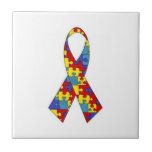 Autism Ribbon Tile Autism Ribbon Tile