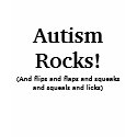 Autism Rocks t-shirts by feistyelizabeth Autism Rocks t-shirts