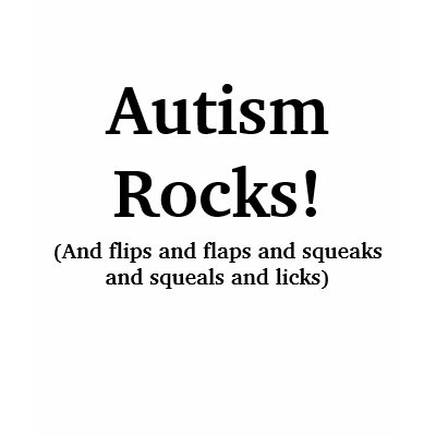 Autism Rocks Tee Shirts by feistyelizabeth
