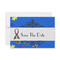 Autism Save The Date Invitation