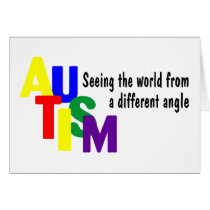 Autism Seeing The World From A Different Angle (Co cards