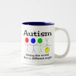 Autism Seeing The World From A Different Angle Coffee Mugs