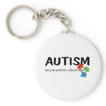 Autism Seeing The World From A Different Angle (Pi Key Chains