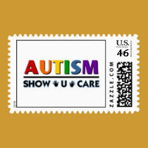 autism show u care postage stamp by autismshowucare autism show u care postage stamp