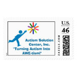 Autism Solution Center, Inc. Postage Stamps