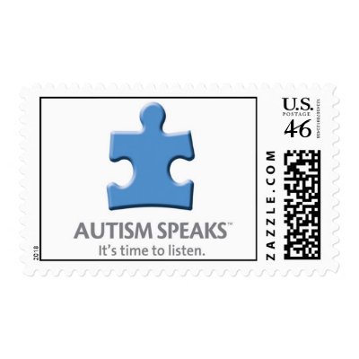 Autism Speaks - Medium Stamp by AutismSpeaks