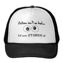 autism staring hats