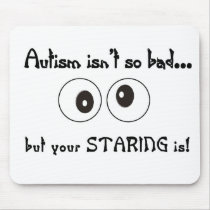 autism staring mousepads by hopefay autism staring mousepads