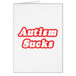 Autism Sucks Cards