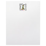 Autism Support Advocate Cure Letterhead Template