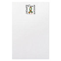 Autism Support Advocate Cure Personalized Stationery