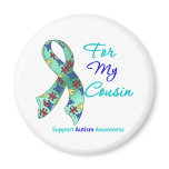 Autism Support For My Cousin Fridge Magnets