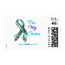 Autism Support For My Cousin Postage