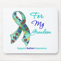 Autism Support For My Grandson Mouse Pads