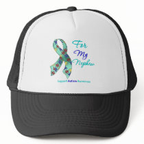 Autism Support For My Nephew Mesh Hats
