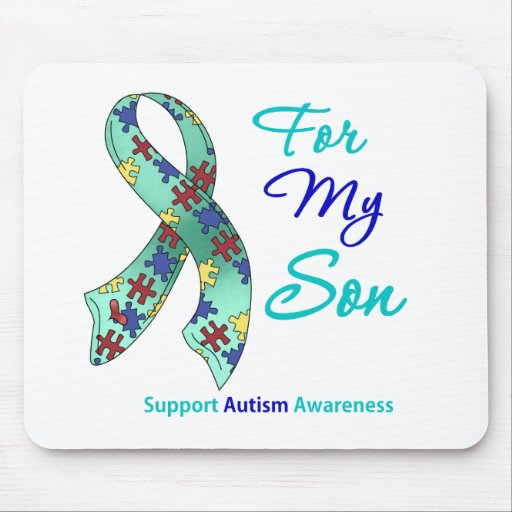 Autism Support For My Son Mouse Pad