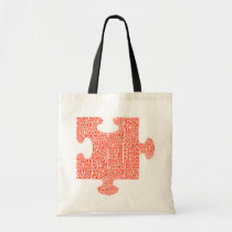 teacher, education, school, children, autism, tote, tote-bag, Bag with custom graphic design