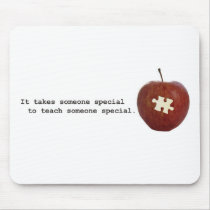 Autism Teacher Mouse Pads