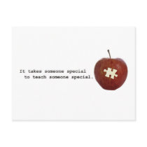 Autism Teacher Post Card