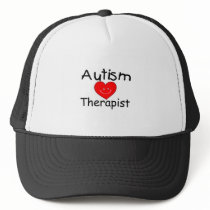 Autism Therapist (Heart) Mesh Hat