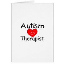 Autism Therapist (Smiley Hrt) Card