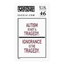 "Autism Tragedy" Stamps