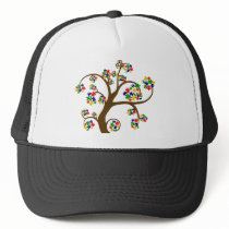 Autism Tree of Life Hats