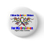Autism Tribal Ribbon Grandson Buttons