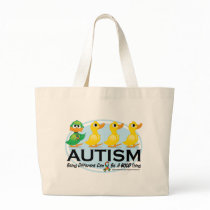 Autism Ugly Duckling Tote Bags