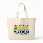 Autism Ugly Duckling Tote Bags