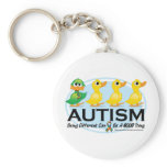 Autism Ugly Duckling Keychains