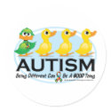 Autism Ugly Duckling stickers