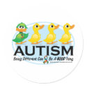 Autism Ugly Duckling stickers