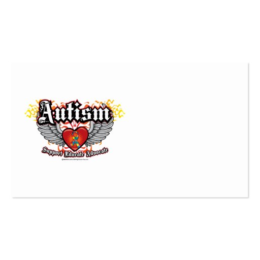 Autism Wings Business Card