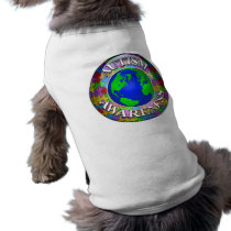 Autism Worldwide pet clothing by wolfmama Autism Worldwide pet clothing