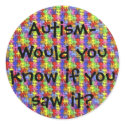 Autism-Would you kno... - Customized stickers