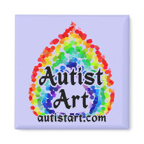 Autist Art magnets