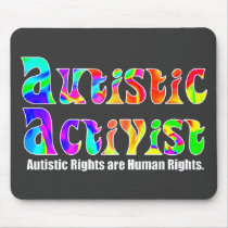 Autistic Activist (Color) Mousepad