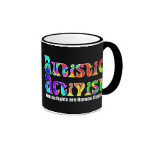Autistic Activist (Color) Mugs