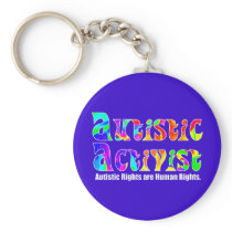 Autistic Activist Keychain