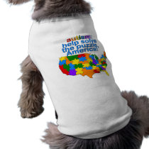 Autistic America pet clothing by wolfmama Autistic America pet clothing