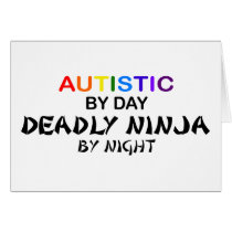 Autistic Deadly Ninja by Night Cards