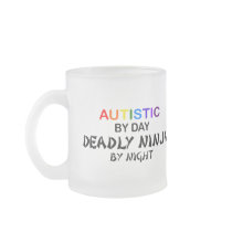 Autistic Deadly Ninja by Night Coffee Mug