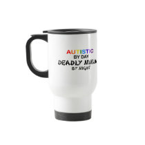 Autistic Deadly Ninja by Night Mug